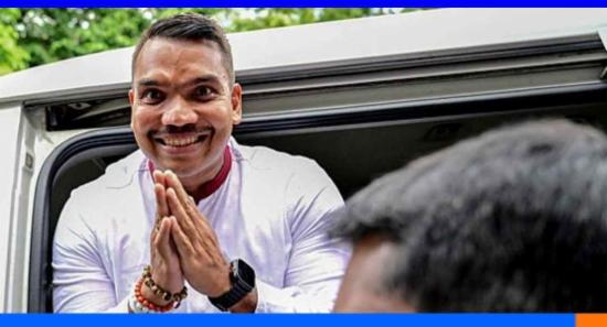 නාමල් රාජපක්ෂ අද අධිකරණය හමුවට...